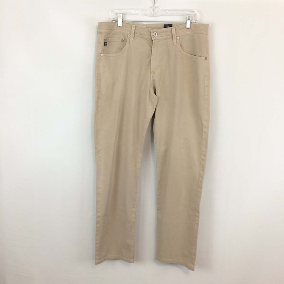 AG‎ Adriano Goldschmied The Graduate Khaki Pants - Picture 1 of 7